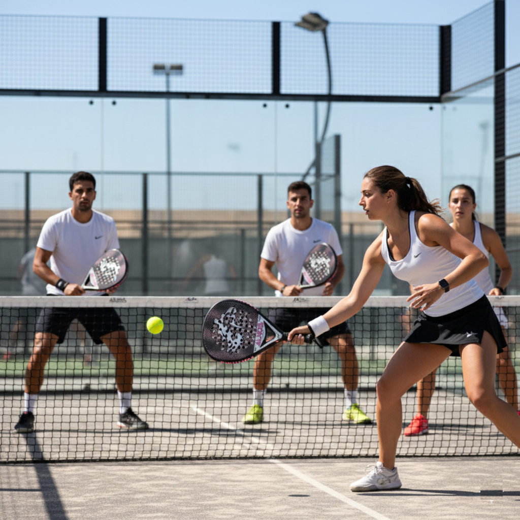Almos TARIQ Z 12k Carbon Fibre Padel Racket