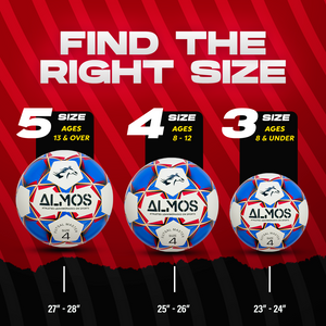 Almos Futsal Master Soccer Ball - Size 4