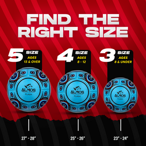 Almos Flash Match Soccer Ball - Size 5