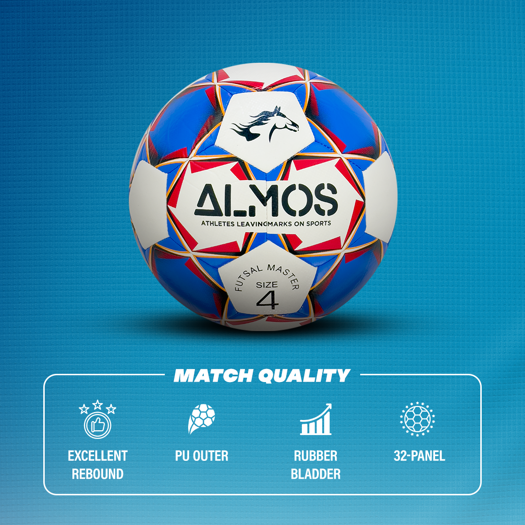 Almos Futsal Master Soccer Ball - Size 4