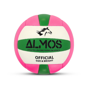 Almos Training Volleyball Pink Green