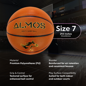 Almos Basketball Polyurethane (PU)