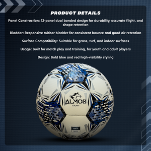 Almos Galaxy – Match Soccer Ball - Size 4 & 5