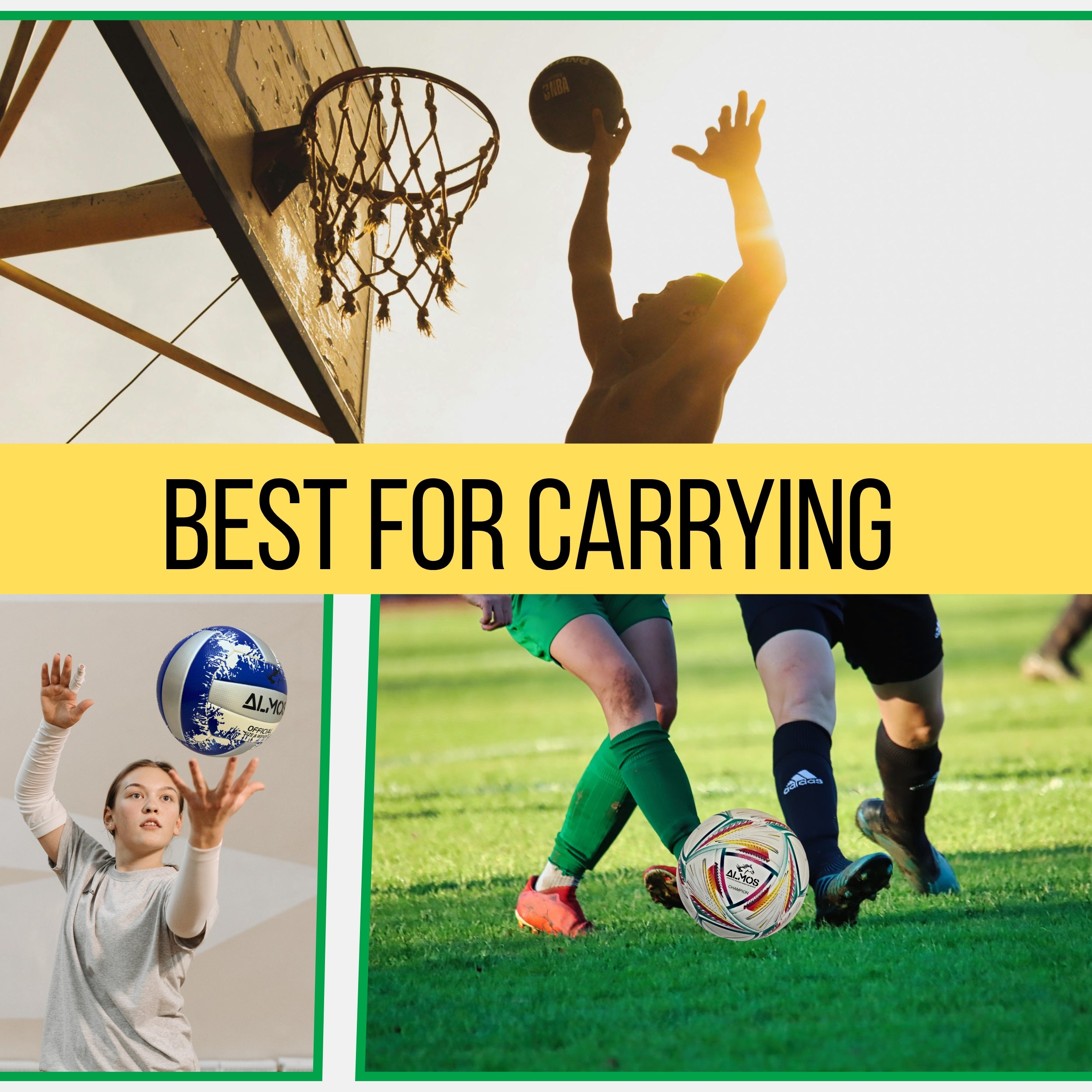 Almos 10 Balls Mesh Bag