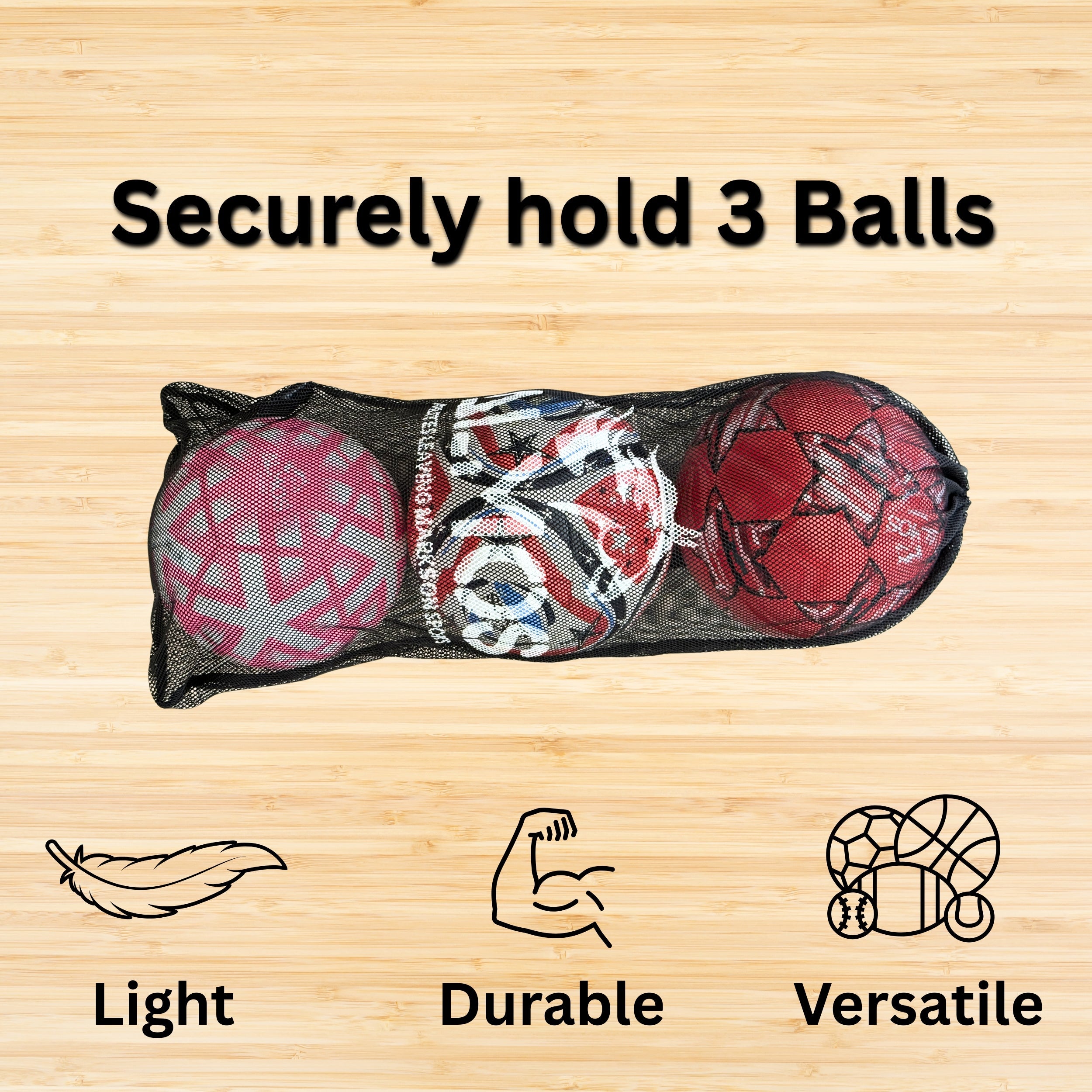 Almos 3 Balls Mesh Bag