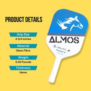 Almos Haadi X Pickleball Paddle