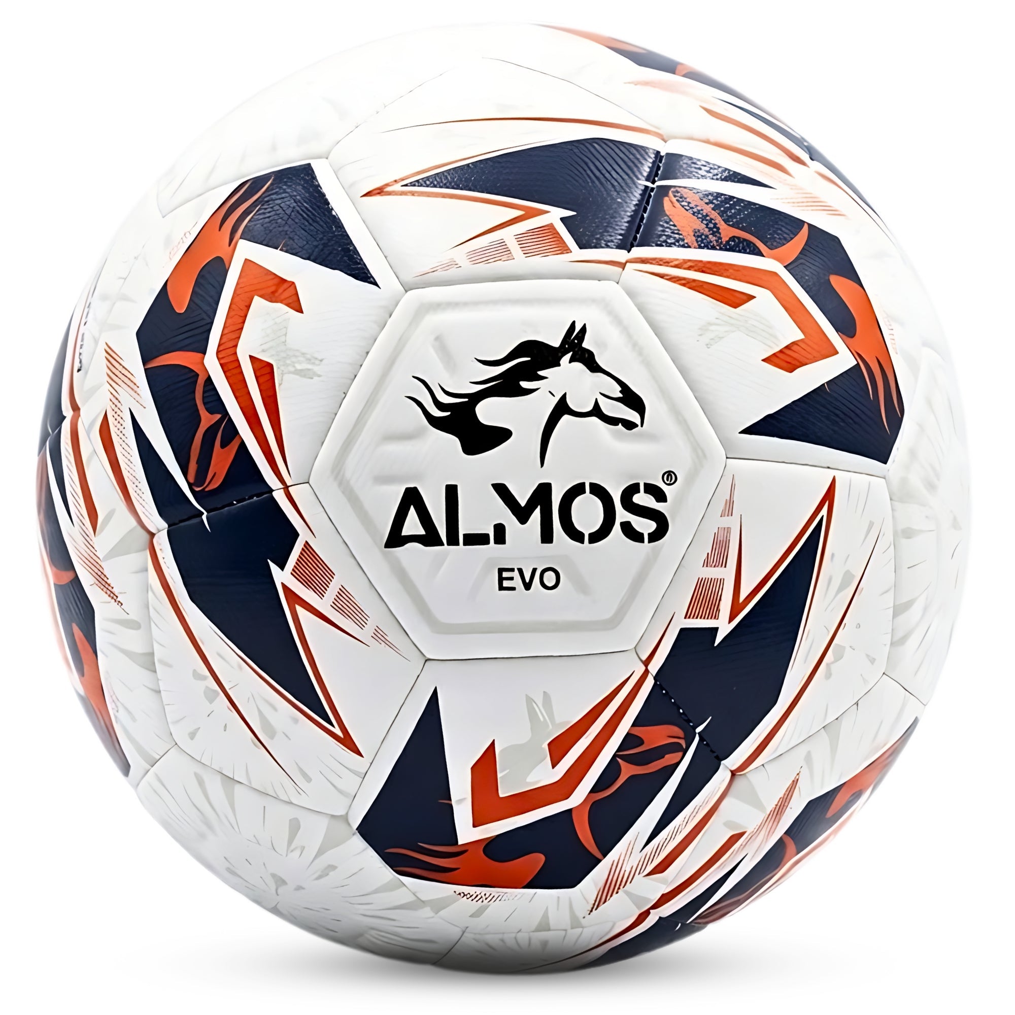 Almos EVO Match Soccer Ball – Size 4 & 5, Thermo Bonded, 32-Panel, Premium EPU Microfiber Football