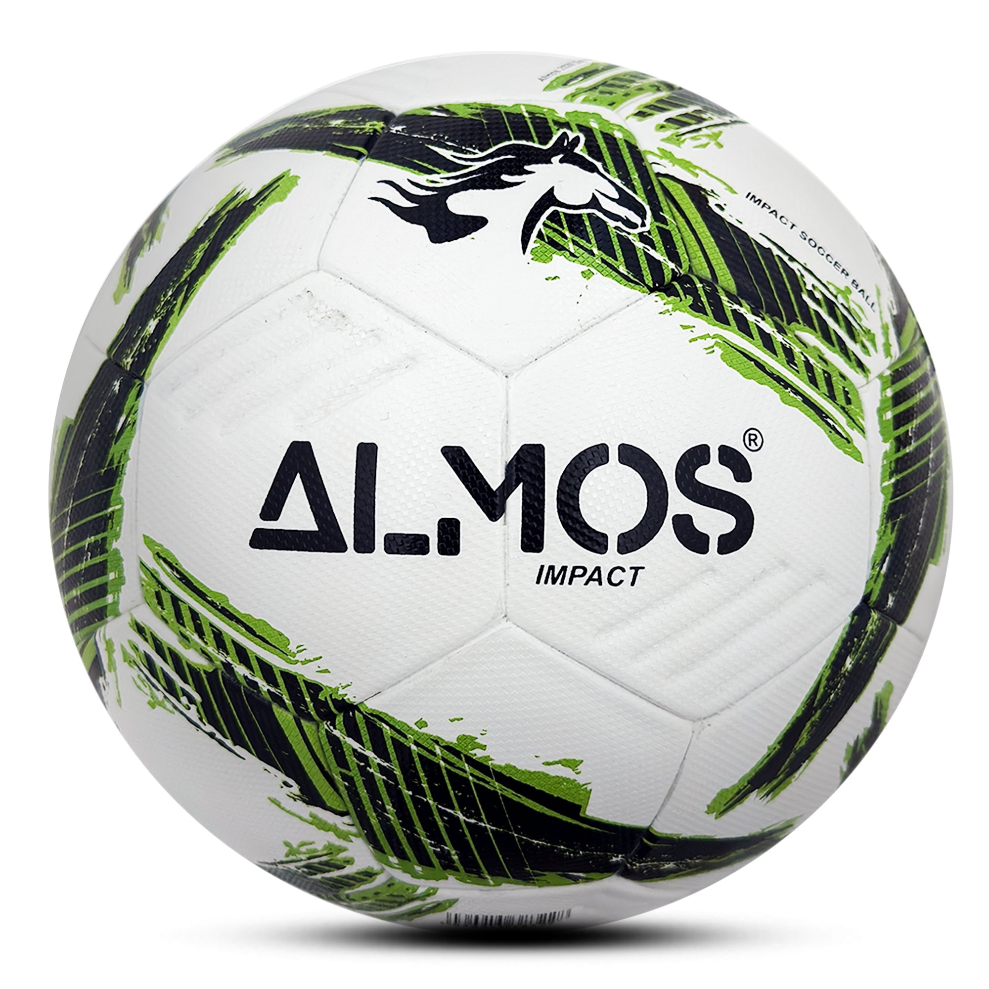 Almos Impact Match Soccer Ball – Size 4 & 5, Thermo Bonded, 32-Panel, Premium EPU Microfiber Football