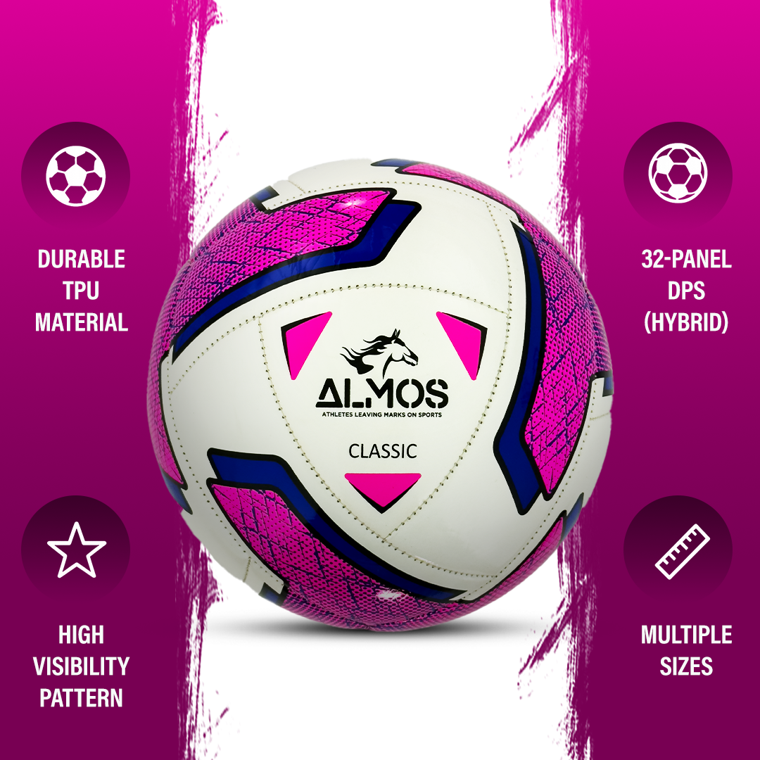 Almos Soccer Ball Classic 16 Panel: Academy Training Ball
