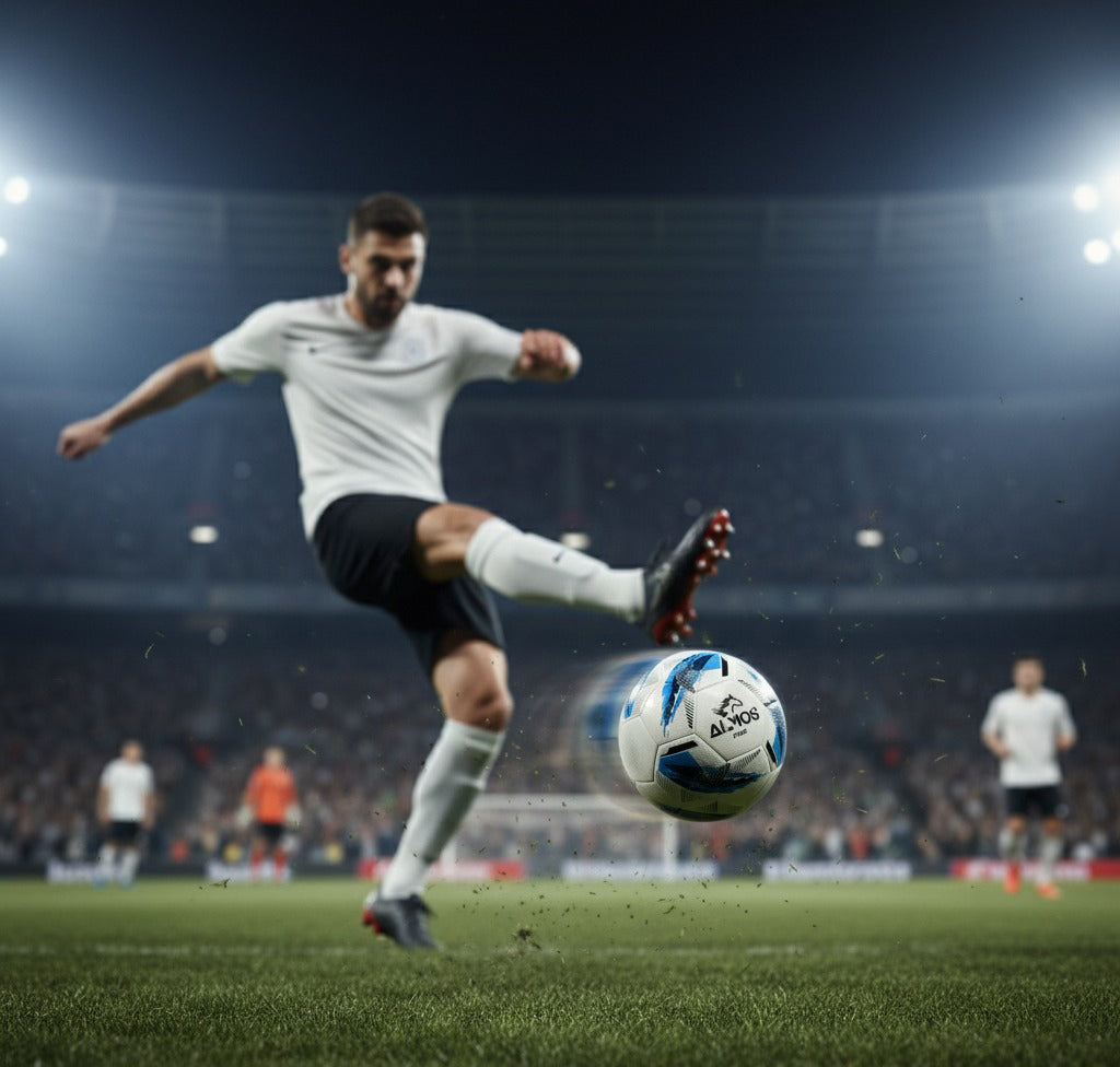 Almos Flash Match Soccer Ball - Size 4 & 5