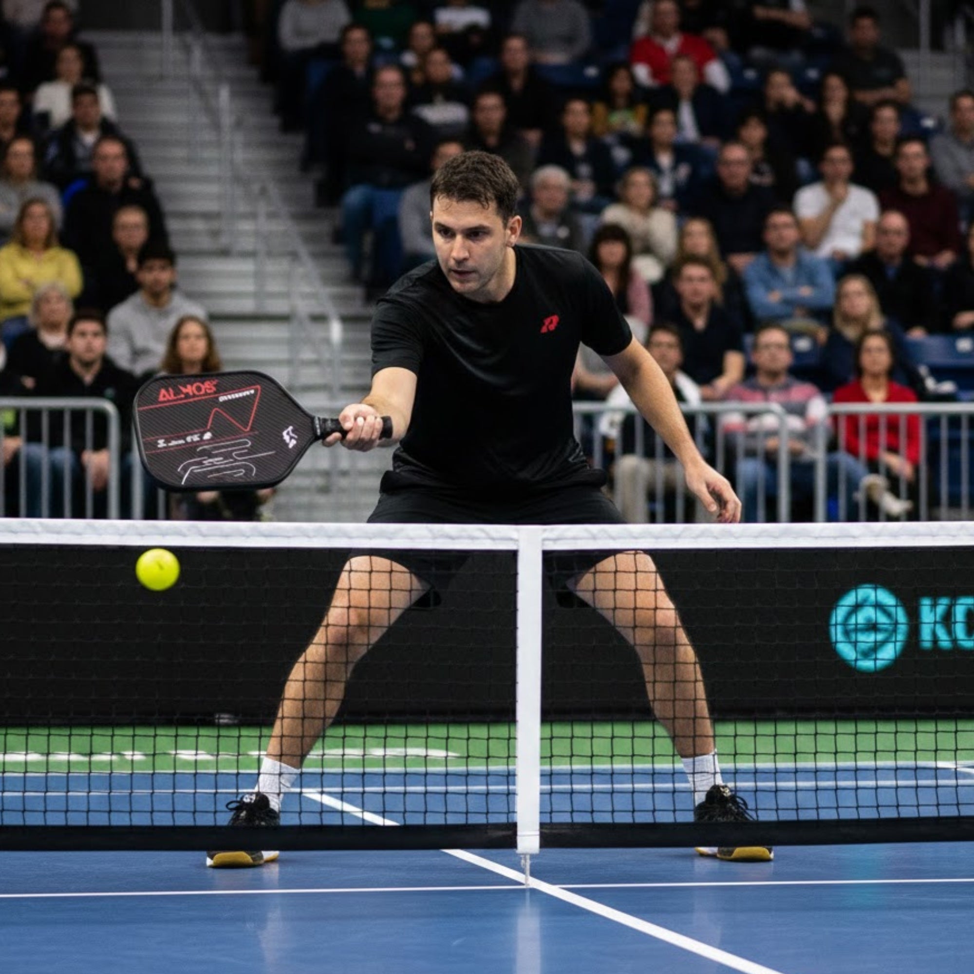 Almos Sports Rocket Pickleball Paddle – Kevlar Carbon Fiber, Polypropylene Core, 14mm Control Paddle for Power, Spin & Precision