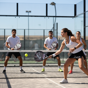 Almos TARIQ Z 12k Carbon Fibre Padel Racket 