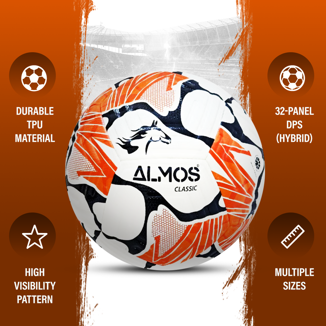 Almos Academy Classic Training Soccer Ball - Size 5 