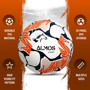 Almos Academy Classic Training Soccer Ball - Size 5 