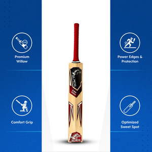 Almos Sports Junior Edition Cricket Bat – Harrow Bat - Ideal for Training, Practice, Backyard Cricket 