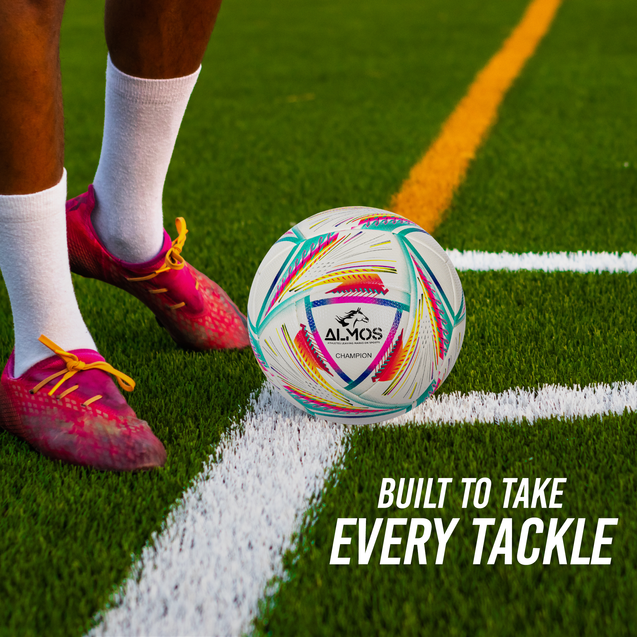 Almos Champion Pro Quality Soccer Ball - Size 4 & 5 