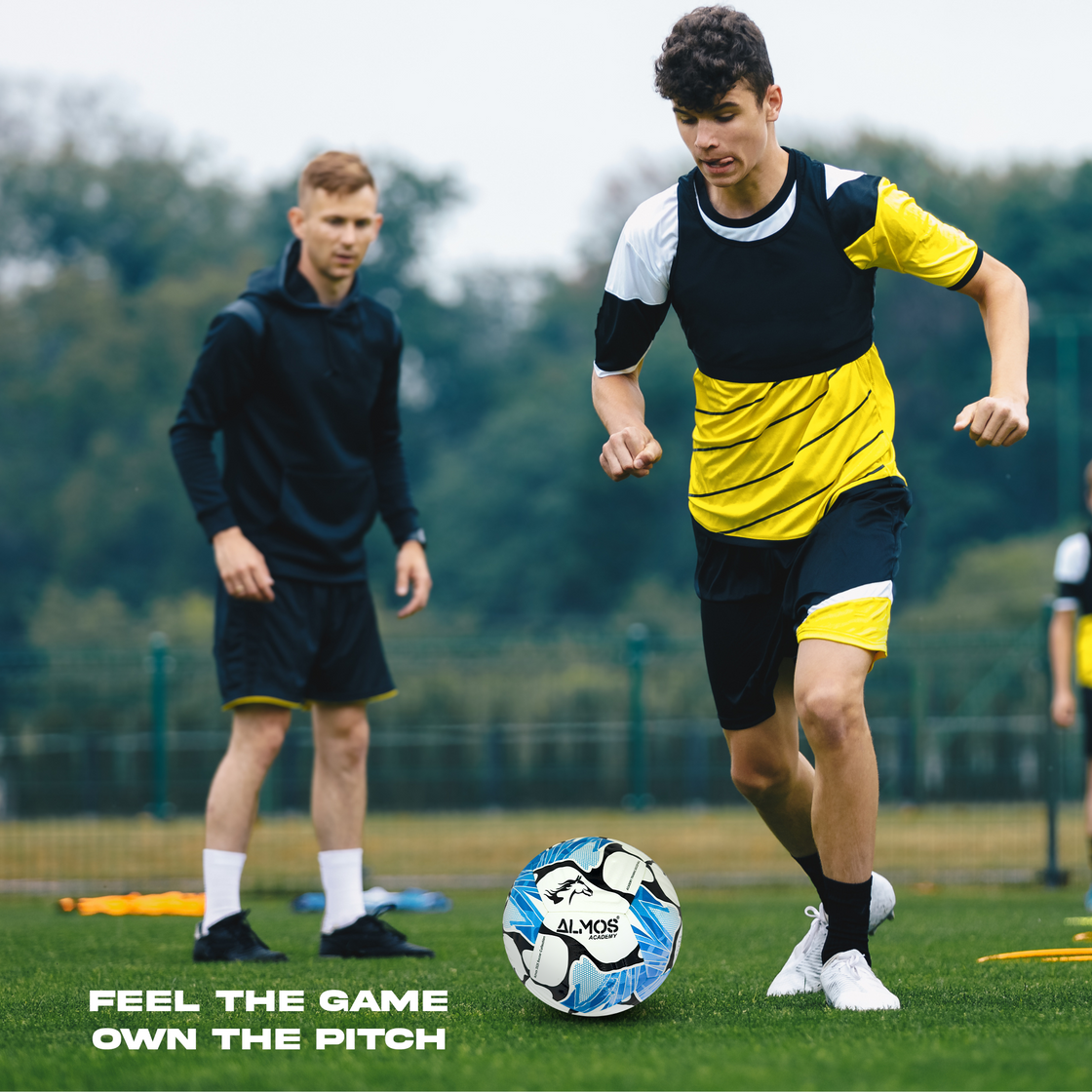 Almos Academy Classic Training Soccer Ball - Size 5 