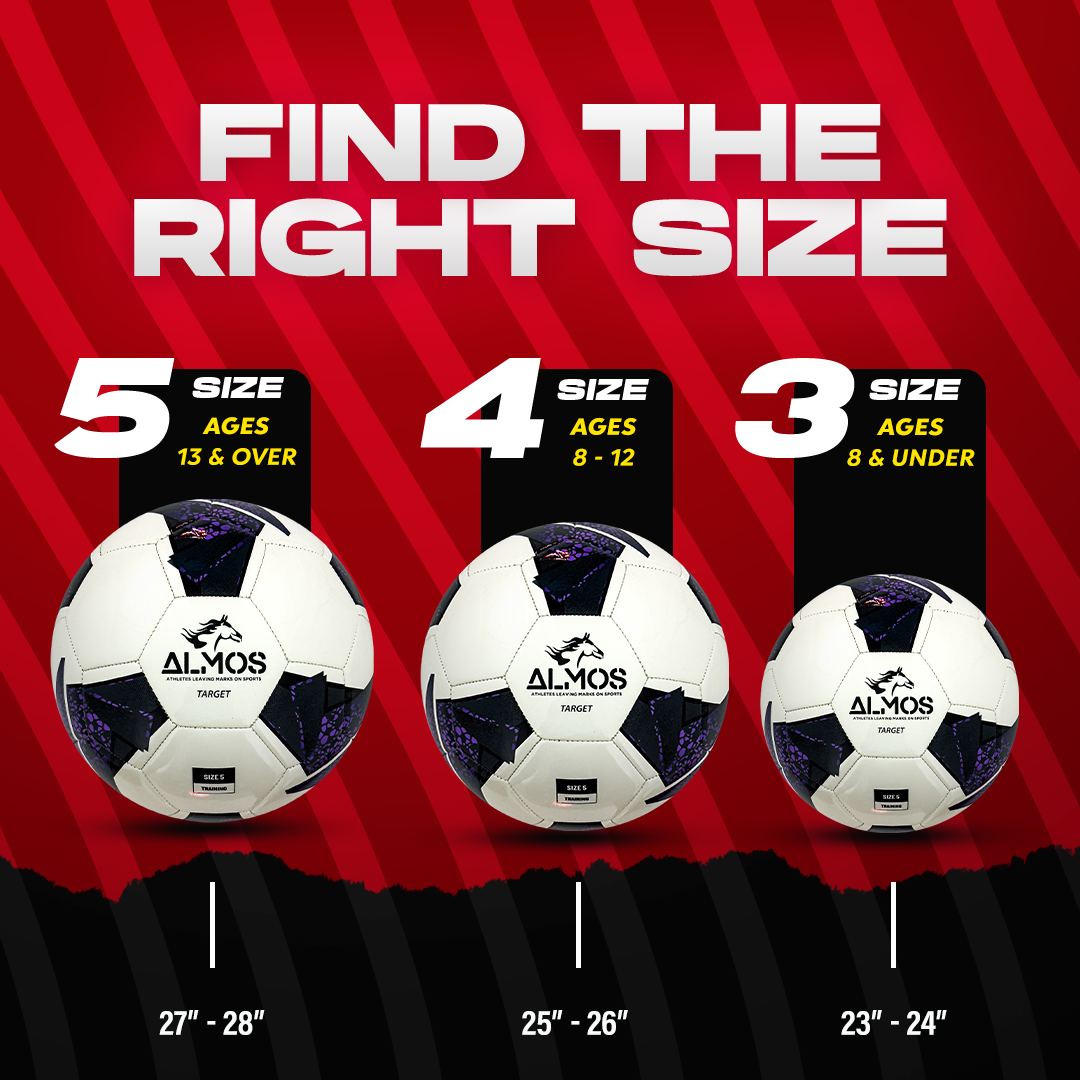 Almos Target Training & Practice Soccer Ball - Size 5 