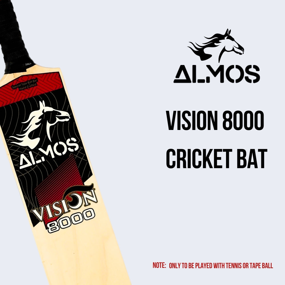 ALMOS VISION-8000 TAPE BALL CRICKET BAT 