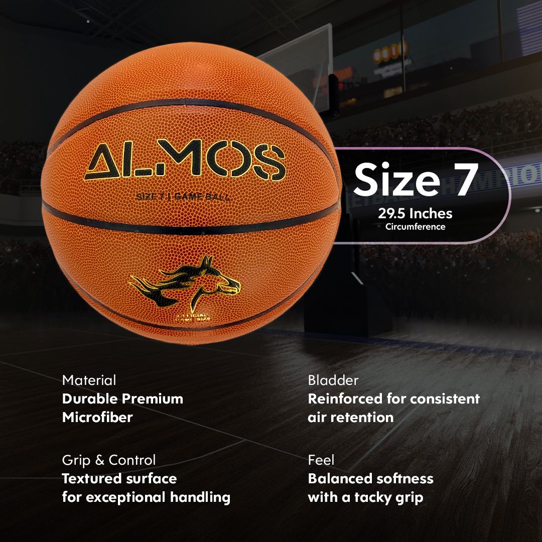 Almos Basketball Microfiber 