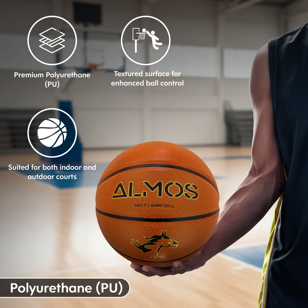 Almos Basketball Polyurethane (PU) 
