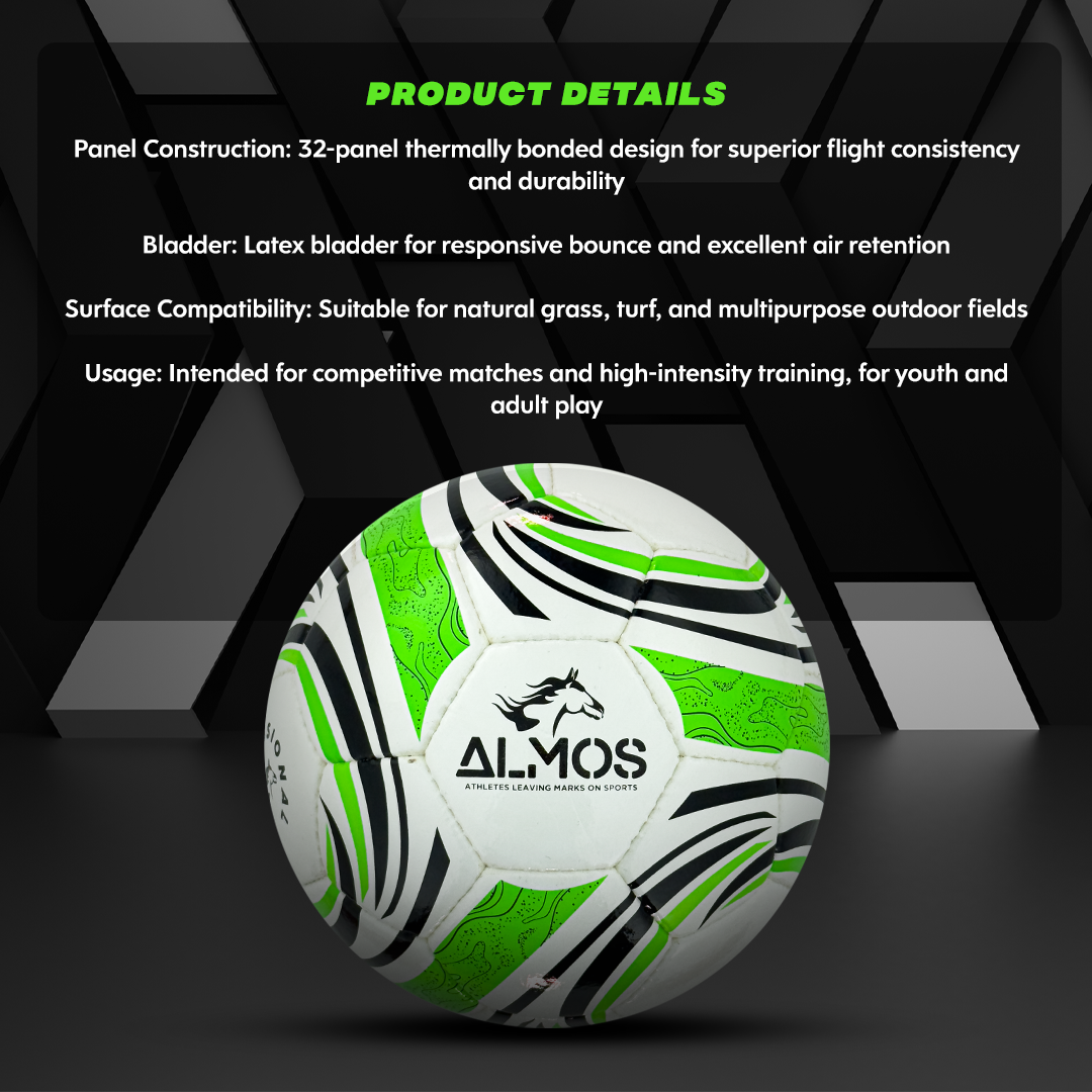 Almos Professional Match Soccer Ball 