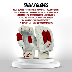 Cricket Batting Gloves Shah X 