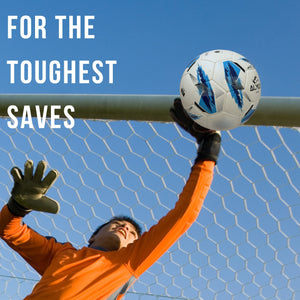 Almos Soccer Max Pro Gel Goalkeeper Gloves – Red & Black | Sizes 7–9 