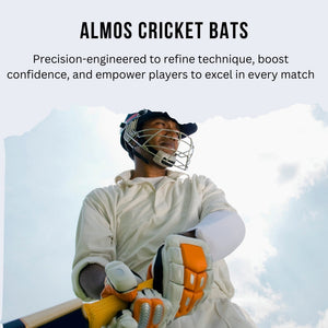 Almos Vision-8000 Tape Ball Cricket Bat Black 