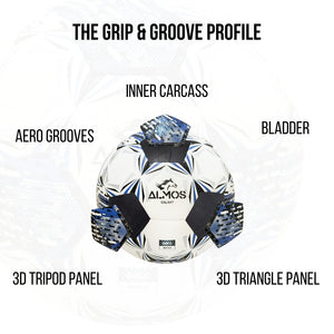 Almos Galaxy Soccer Ball – Elite Performance for Training & Matches (Size 4 & 5) 