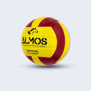 Almos Match Volleyball Yellow & Red 
