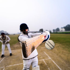 Almos Sports Cricket Hard Ball White - Pack of 6 Premium Leather Ball 