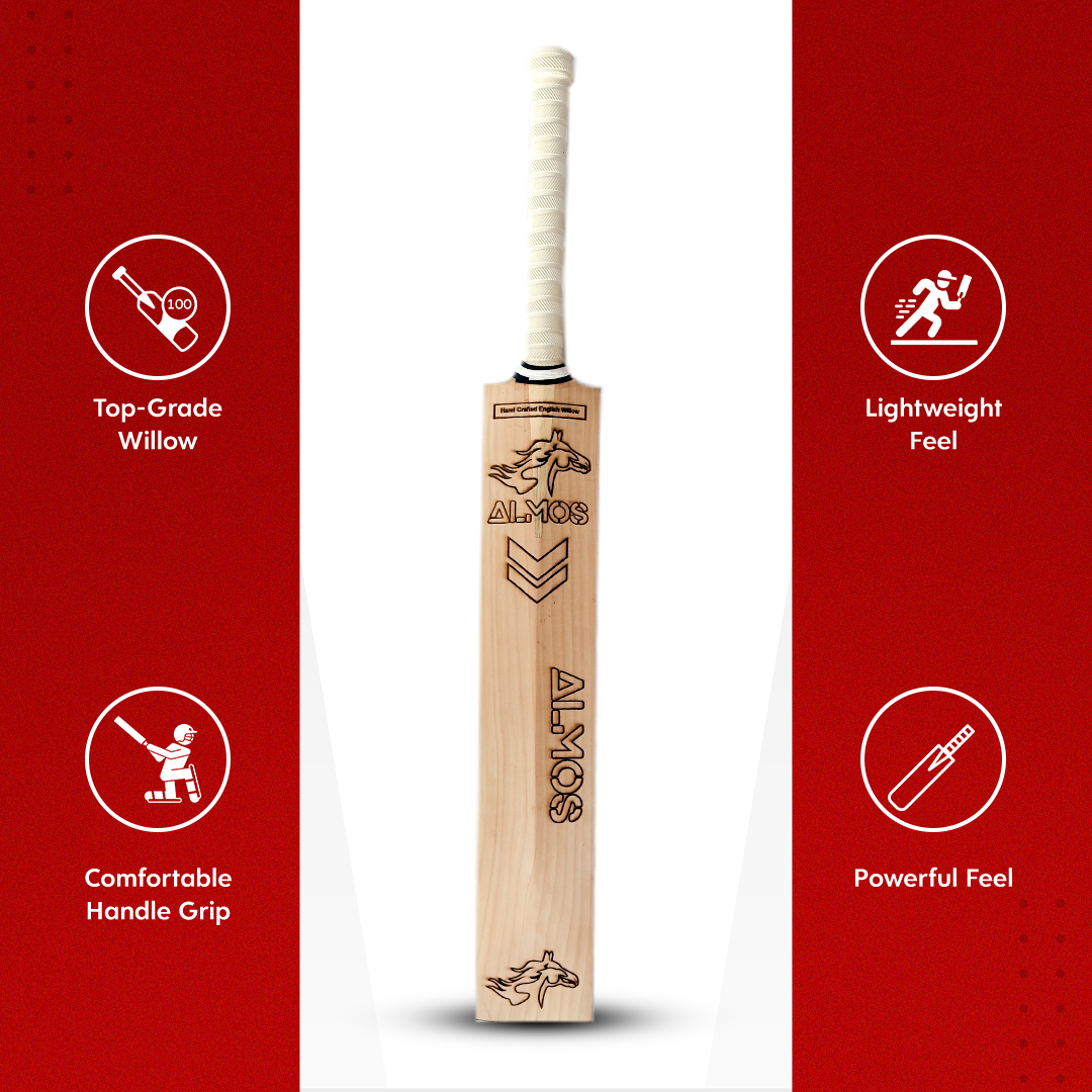 Almos Elite Edition Cricket Bat -  Ideal for Pro Matches 
