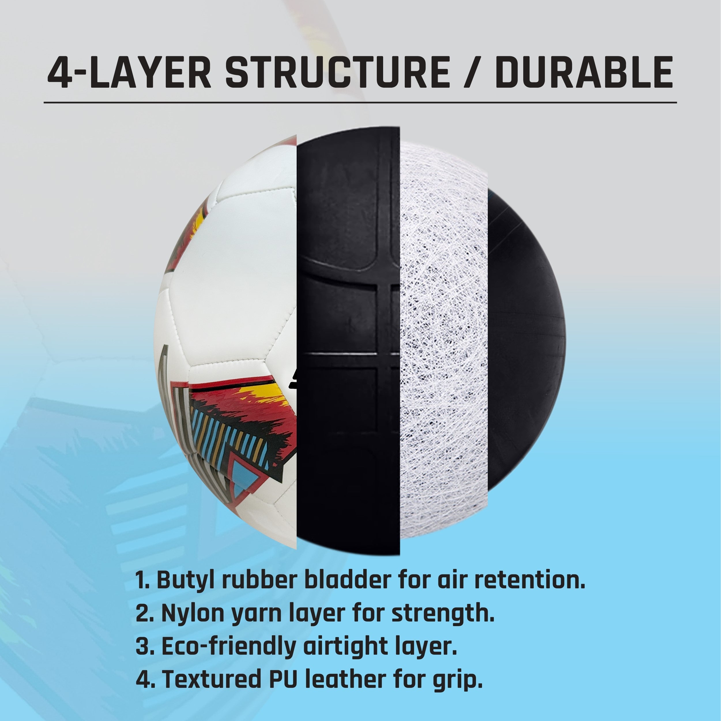 Almos Target Soccer Ball – Club & Match Ready | Size 4 & 5 
