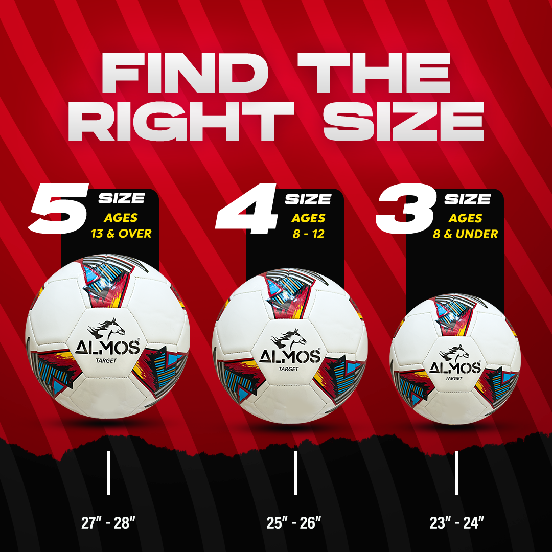 Almos Target Training & Practice Soccer Ball| Size 4 & 5 