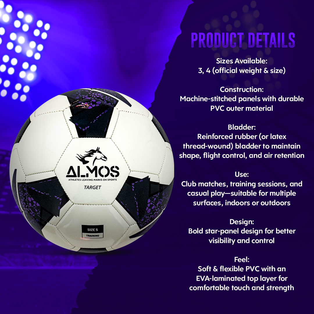 Almos Target Training & Practice Soccer Ball - Size 5 
