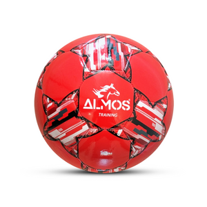 Almos Training PVC Soccer Ball – Size 4 & 5 | Blue, Red & Pink 