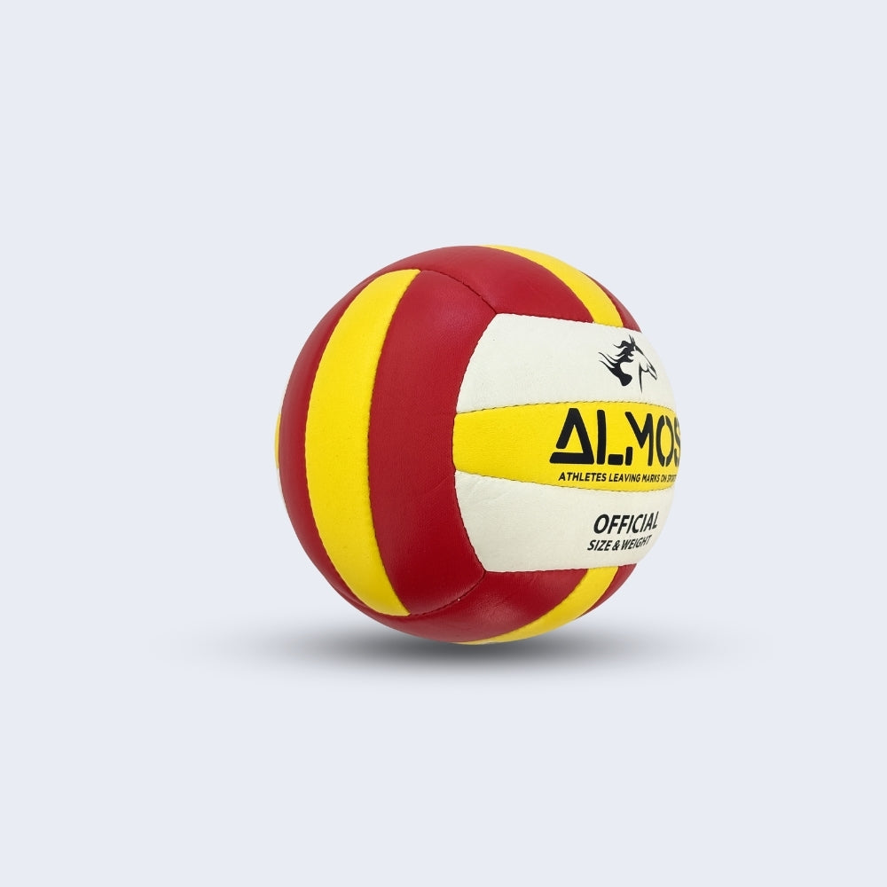 Almos Training Volleyball Red Yellow 