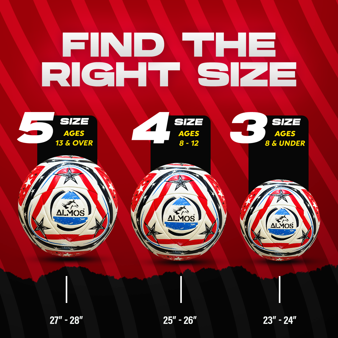 Almos World Cup Style Pro Soccer Ball – Size 4 