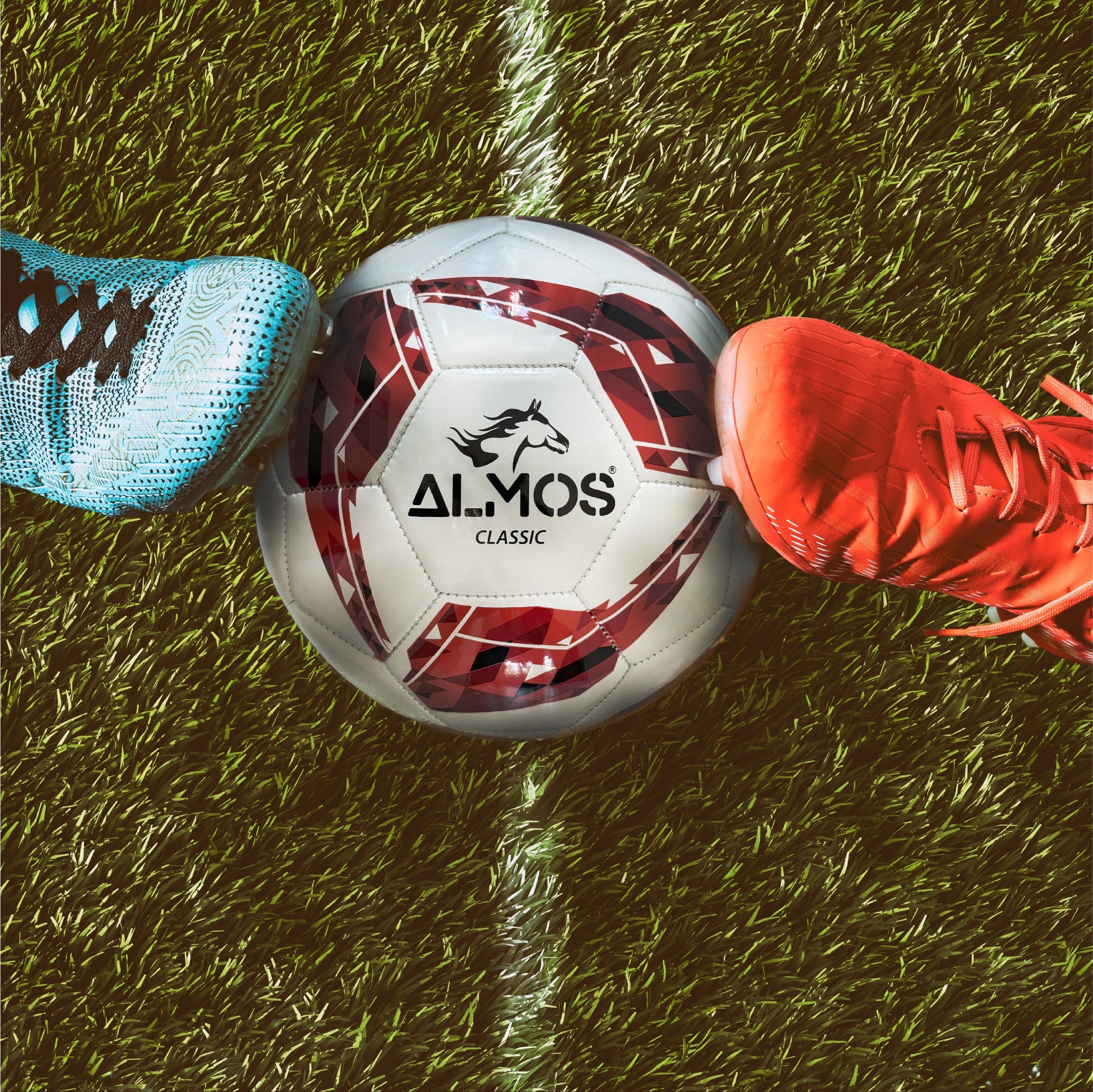 Almos Classic 32 Soccer Ball – Durable Match & Training Ball for All Ages 