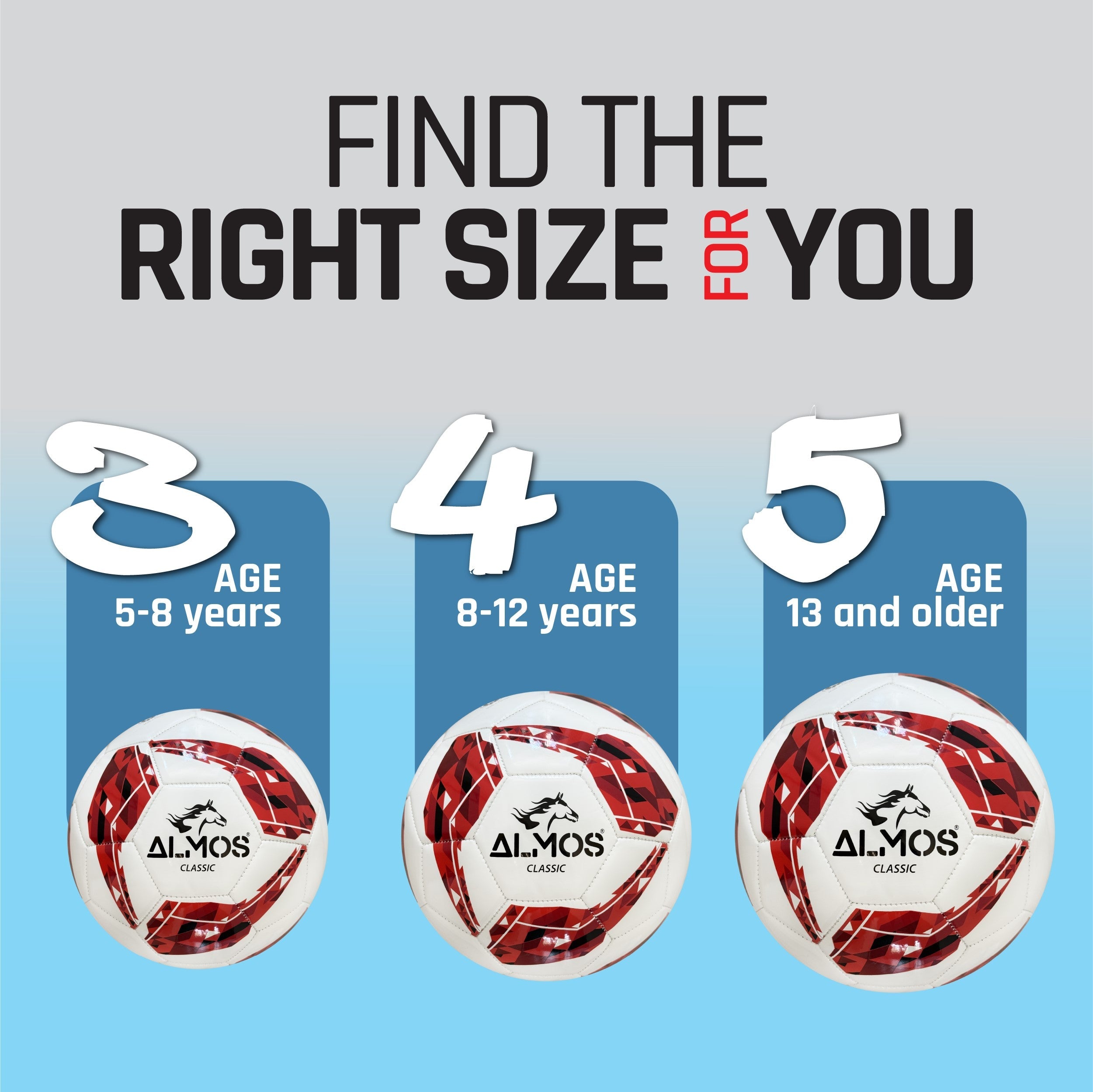 Almos Classic 32 Soccer Ball – Durable Match & Training Ball for All Ages 