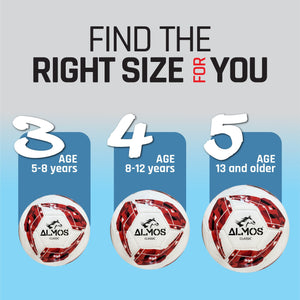 Almos Classic 32 Soccer Ball – Durable Match & Training Ball for All Ages 