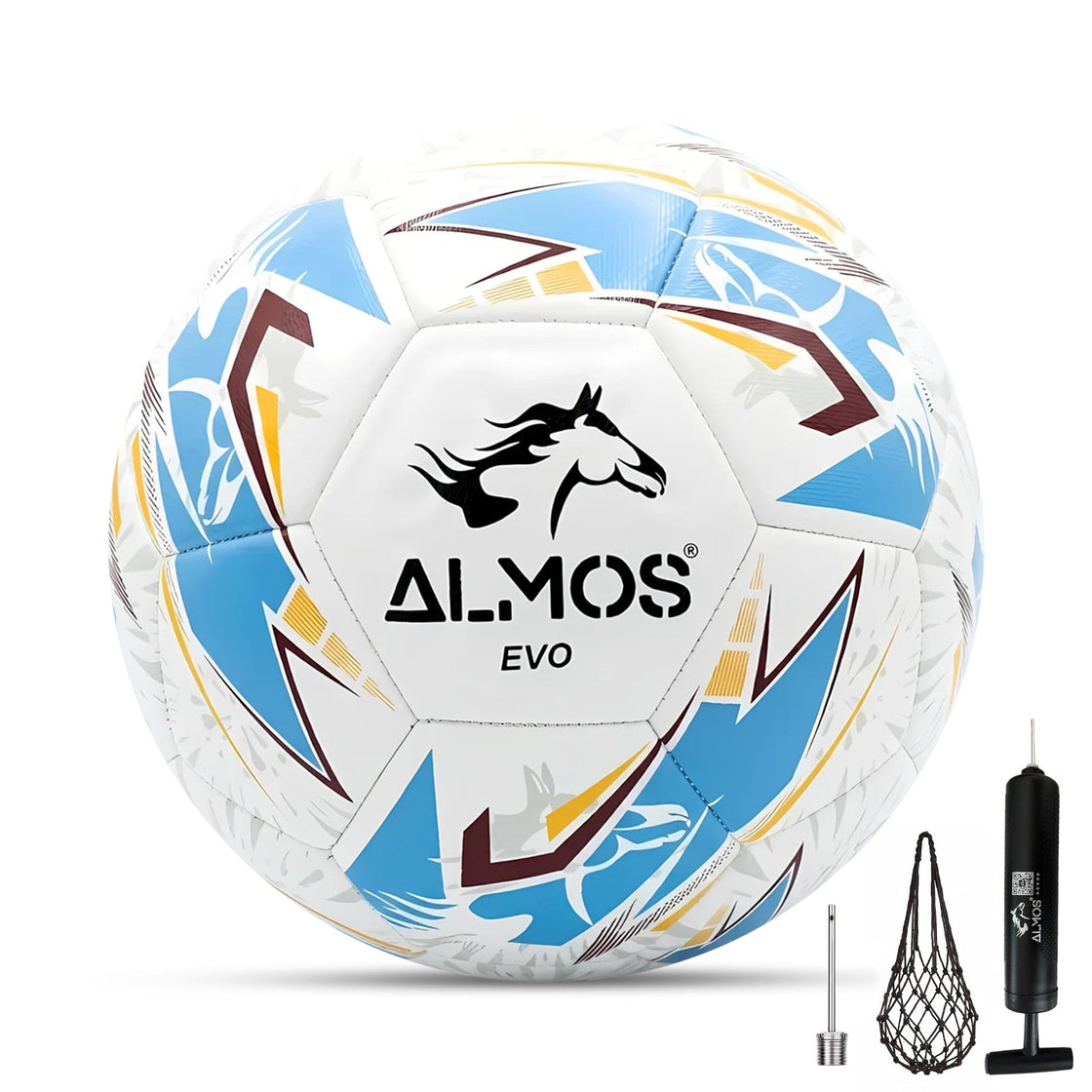 Almos Match Soccer Ball Size 5 – Argentina Inspired Design 