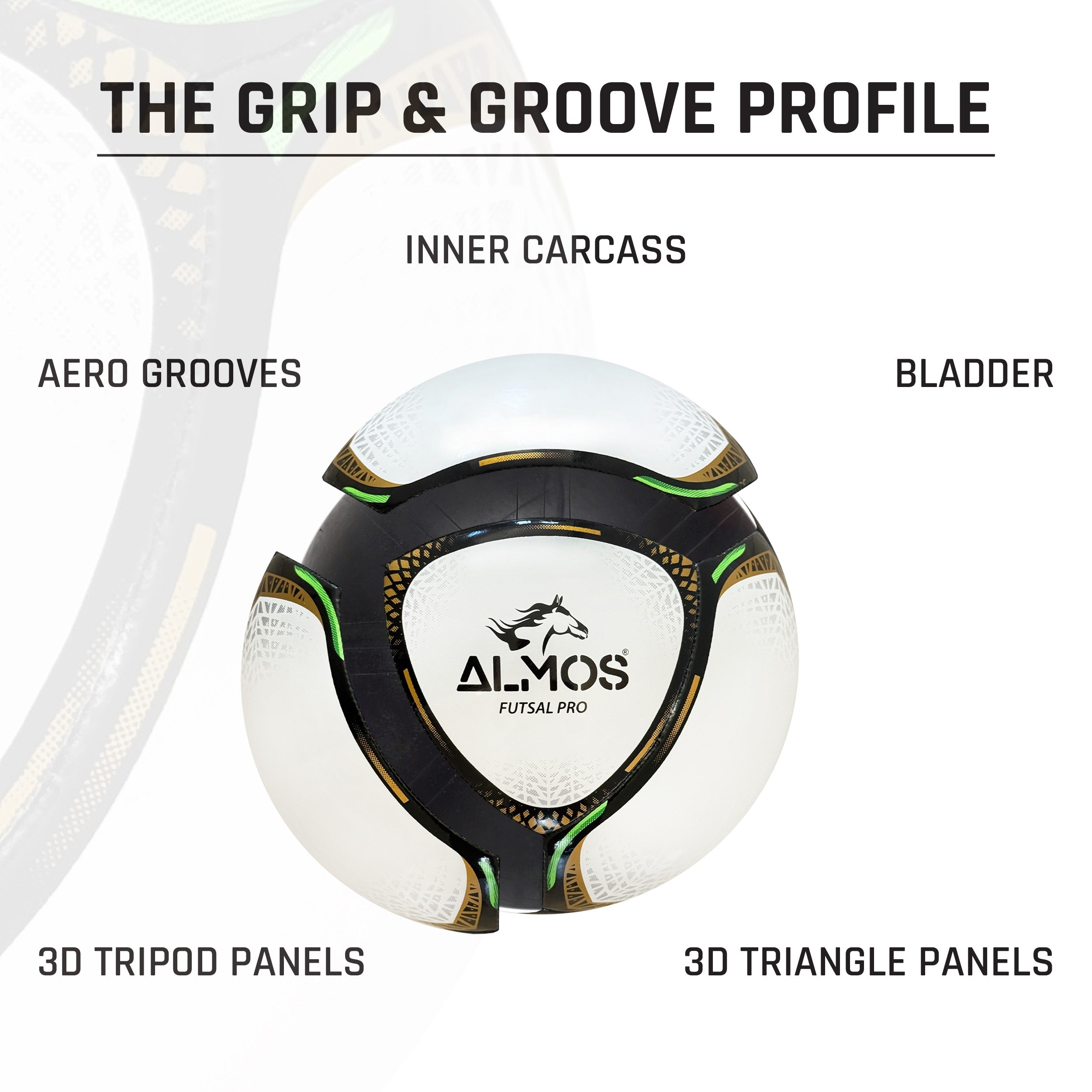 Futsal Pro Soccer Ball – Size 4 | Precision Control, Soft Touch & Ultimate Durability 