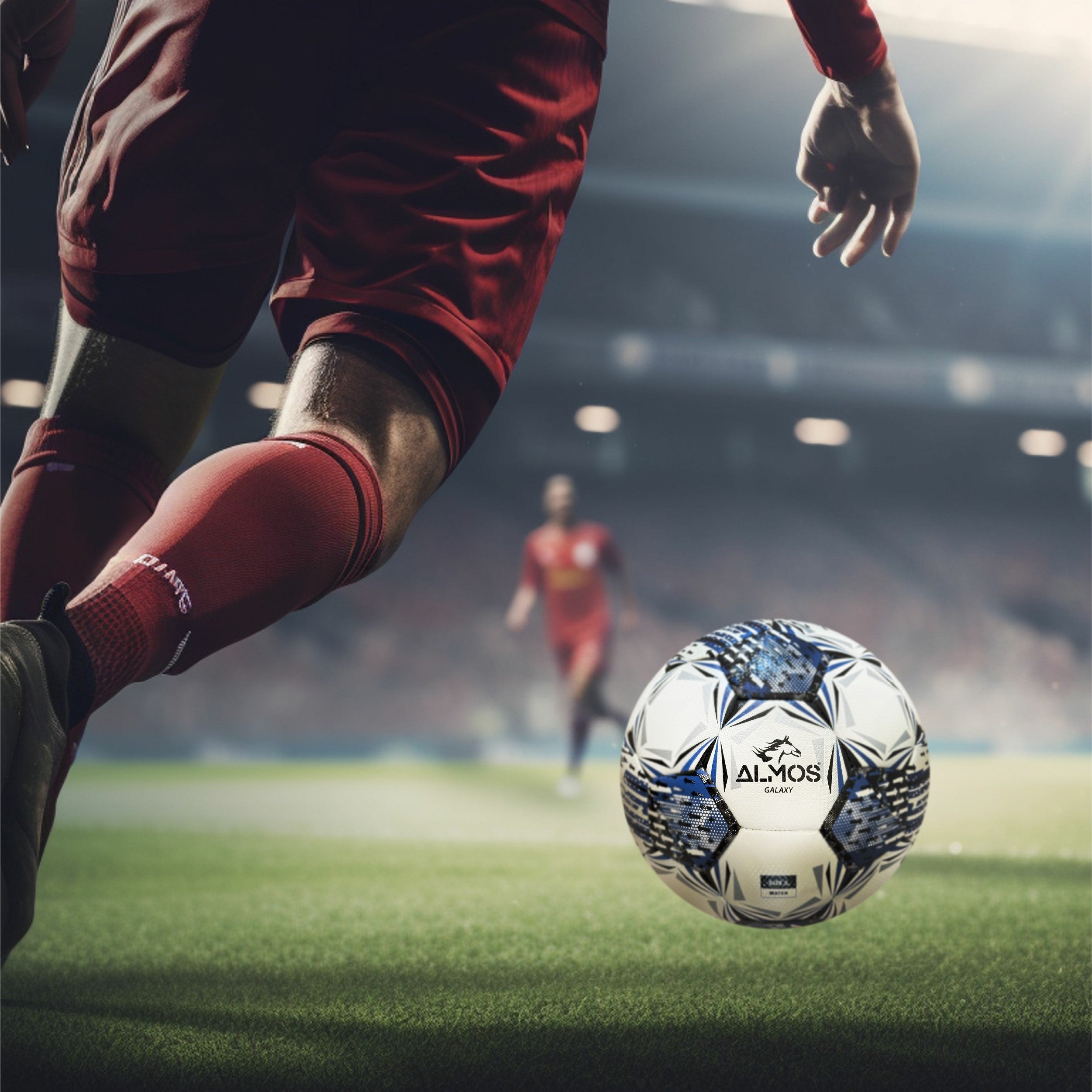 Almos Galaxy Soccer Ball – Elite Performance for Training & Matches (Size 4 & 5) 