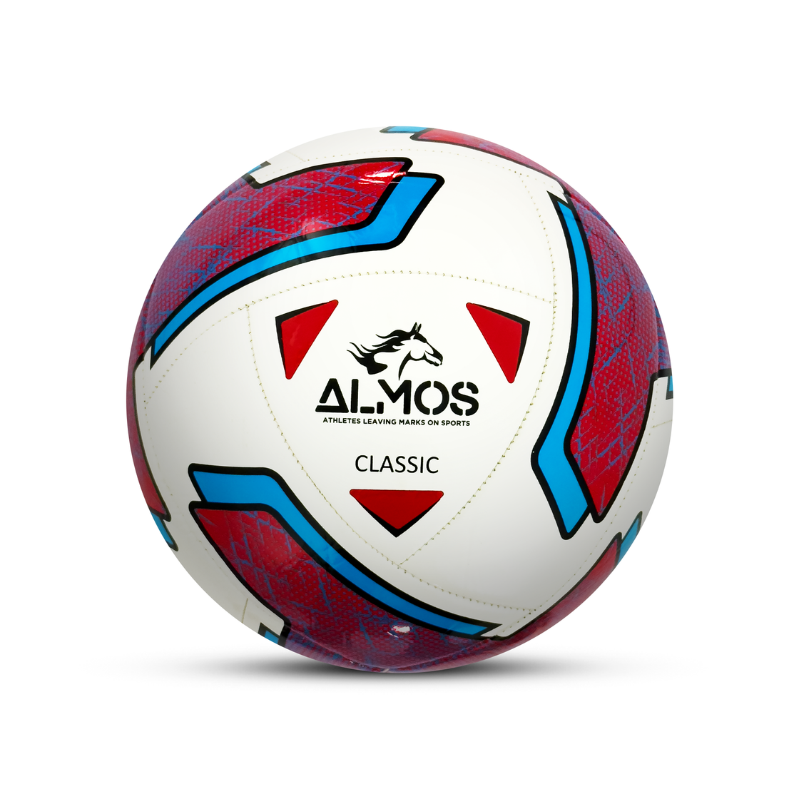 Almos Impact Training Football – Size 5, 16 Panel TPU Ball for Grass & Astro 