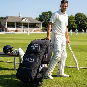 Almos Players Edition Duffle Bag – Premium Cricket Duffle Bag with Bat Storage & Ventilated Compartments 