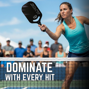 Almos Sports Titan Pickleball Paddle – T700 Carbon Fiber, Polypropylene Core, 14mm Control Paddle for Power & Spin 