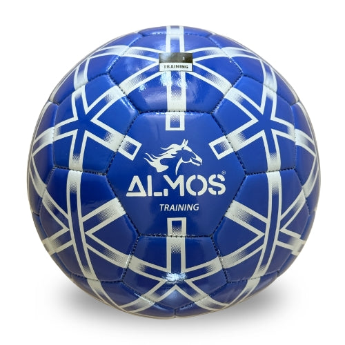 Almos Training PVC Soccer Ball – Club Match & Training Ball | Size 4 & 5 | Blue, Red & Pink 