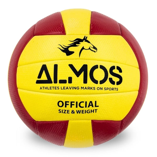 Almos Match Volleyball Yellow & Red 